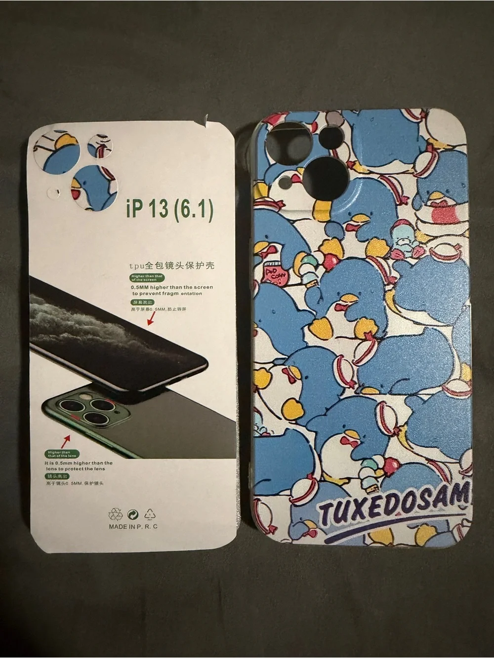 Tuxedosam Blue Pattern iPhone 13 case